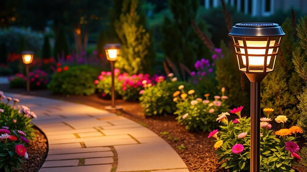 american made solar pathway lights