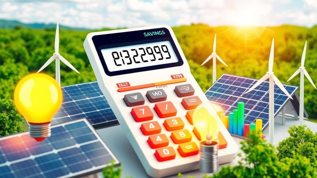 calculating energy cost reduction
