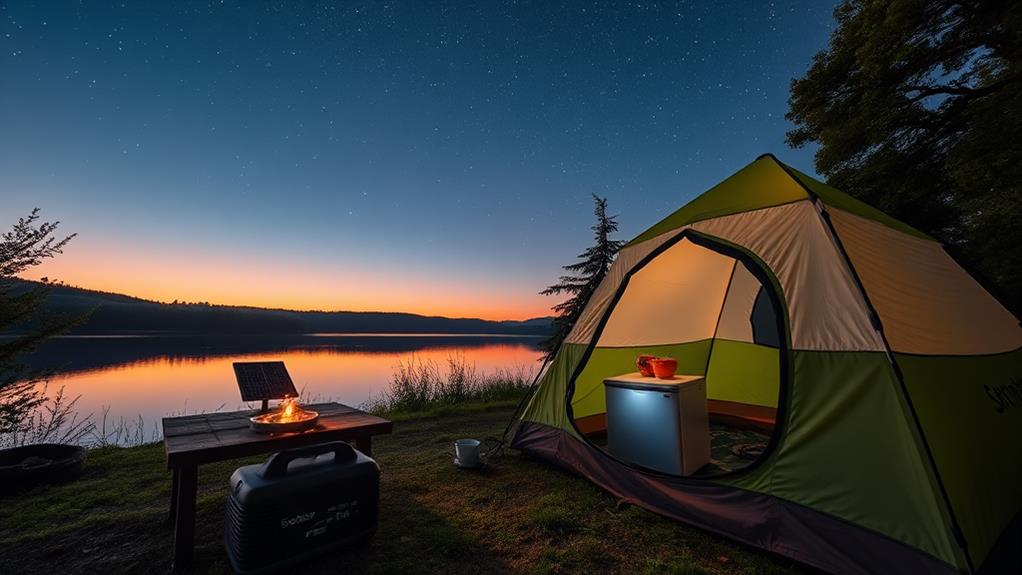 eco friendly solar camping power
