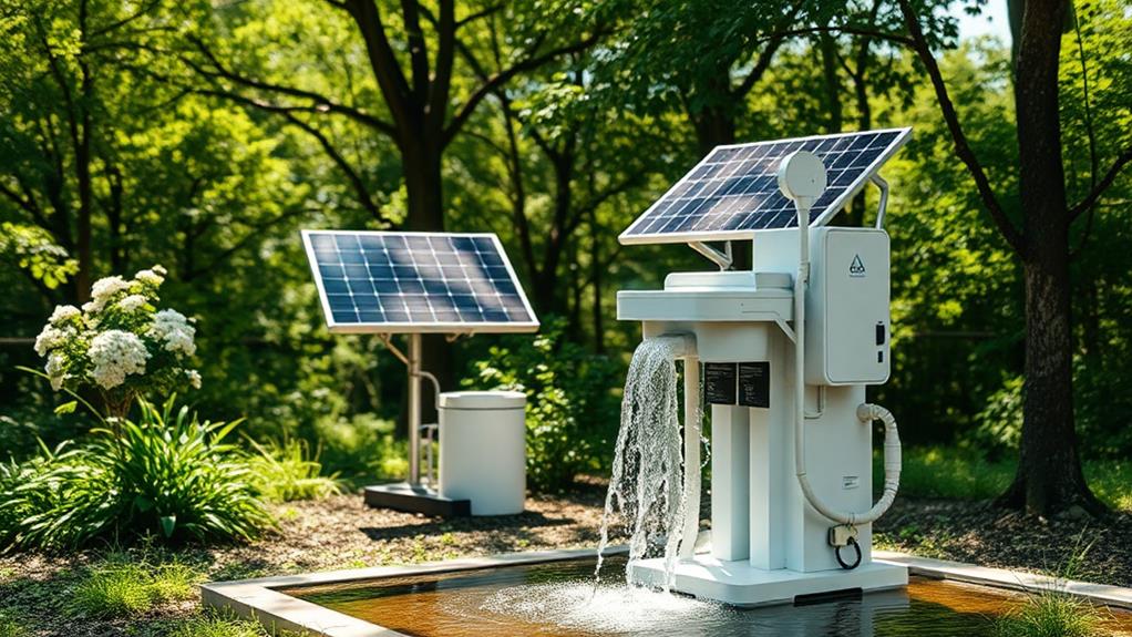 efficient solar water purification