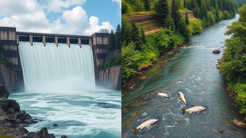 hydroelectric dams impact ecosystems