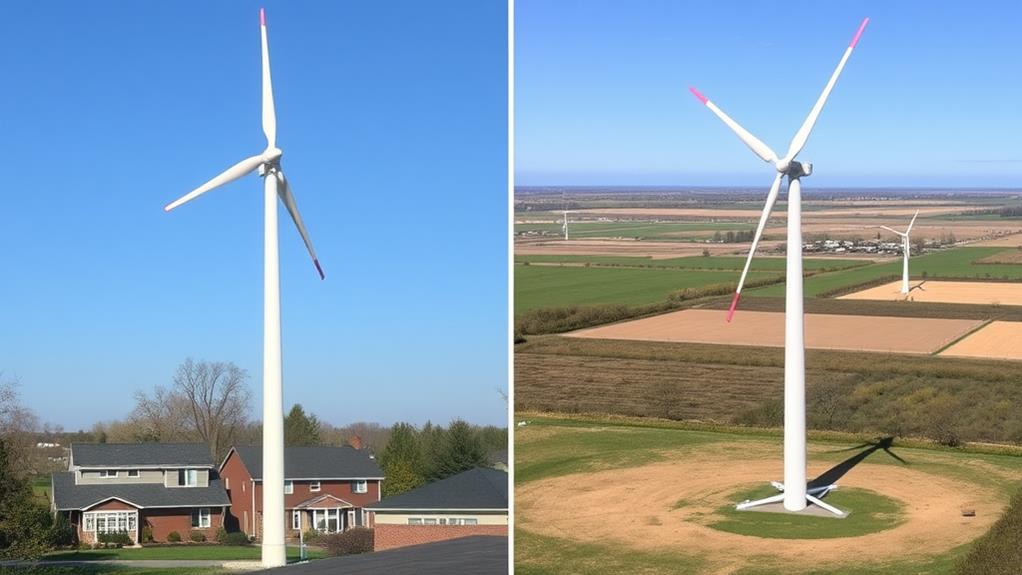 residential vs commercial turbines