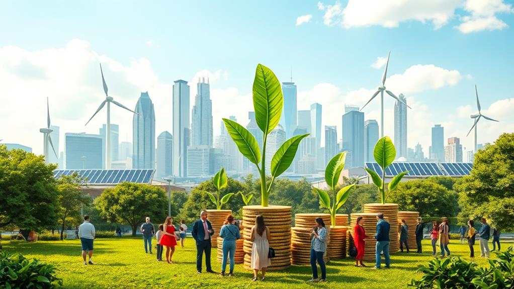 sustainable investments via green bonds