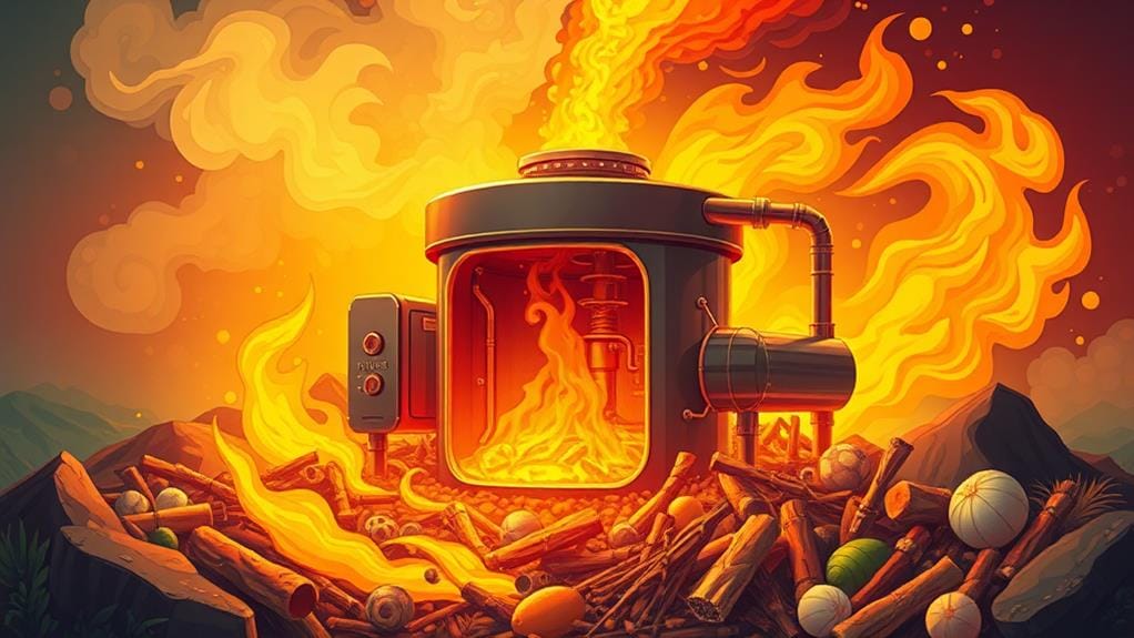 thermal decomposition of materials